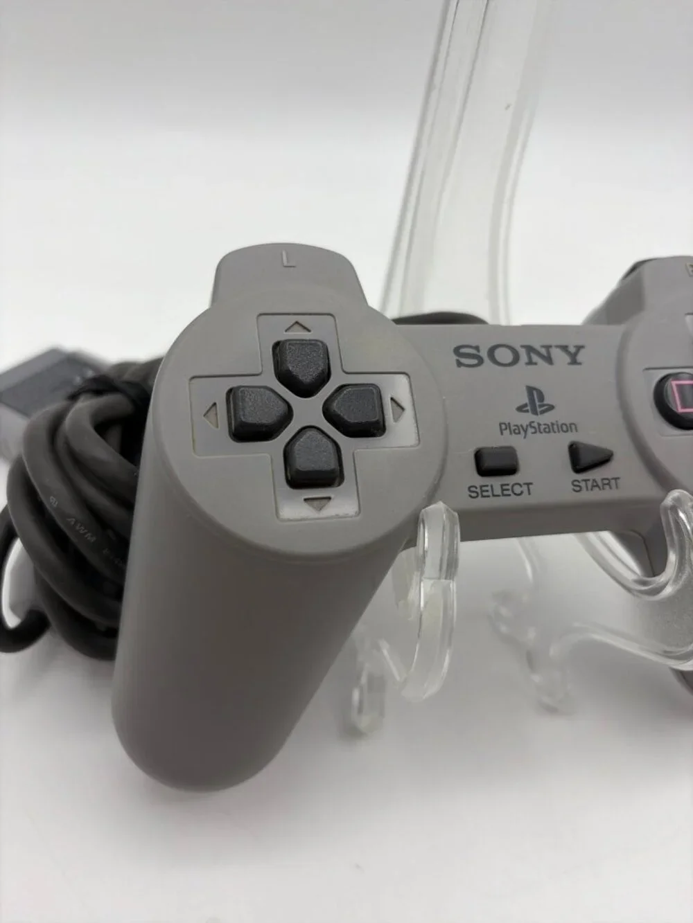 Sony PlayStation One PS1 Official OEM Gray Controller SCPH-1080 Tested Working